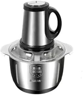 AMDROZ Stainless Steel Electric Food Grinder 3L Three Levels Braking Function Easy Cleaning Chopper Price In India