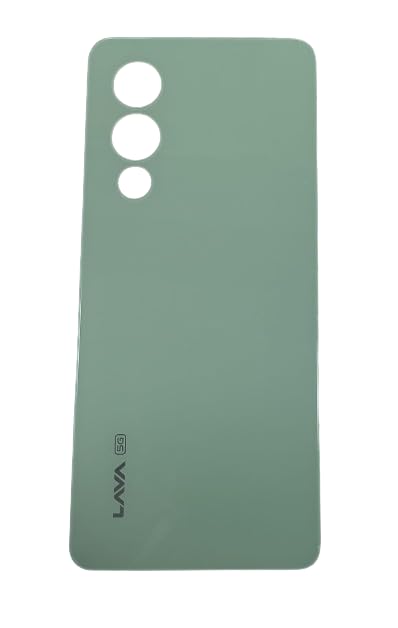 Image of INCREDIBLEINDIA Back Glass Panel Body Panel Back Door Panel Compatible with Lava Storm 5G : (Green)