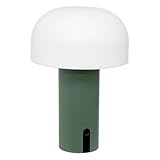 Matière : Acier Atmosphera Créateur d\'intérieur - Lampe à Poser Tactile à LED Jany 22cm Vert Olive