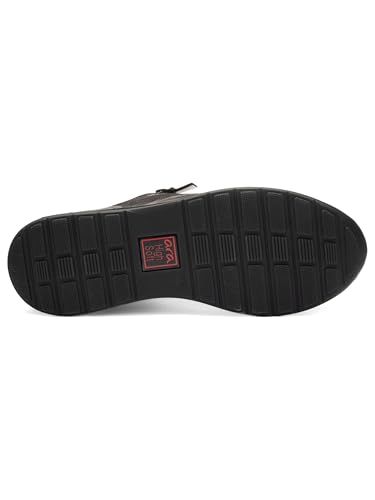 Baskets Ara Osaka 2.0 femme graphite noir en taille 40 large
