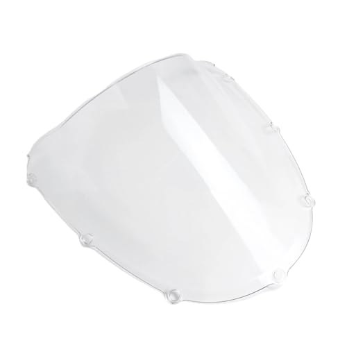 Pare-brise moto CBR954RR à double galbe pour réduire la déflexion du vent