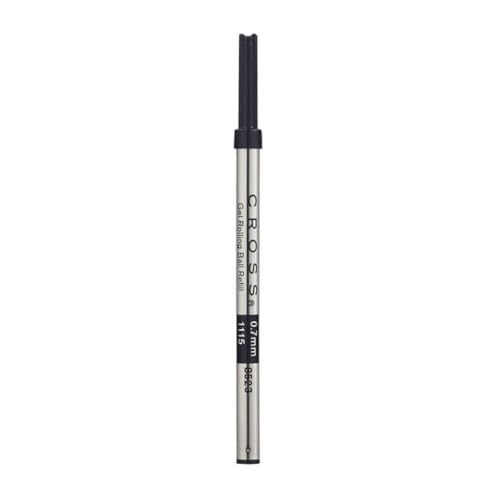 Cross Slim Gel Rollerball Pen Refill - Black - Luxury Pen Refill for Effortless Writing - Consistent Ink Flow - Smear-Resistant & Quick-Drying Formula - Smooth Laydown - Seamless Compatibility