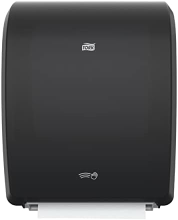 Tork Electronic Paper Towel Dispenser, Black, H80, Durable with One-at-a-Time Dispensing, 771828