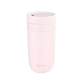 MoChic Isolierkanne, Edelstahl Isolierkanne, Kaffeetasse zum Mitnehmen, Reisebecher, 355ml, doppelwandig, isoliert, 100% auslaufsicher, BPA frei (pink)