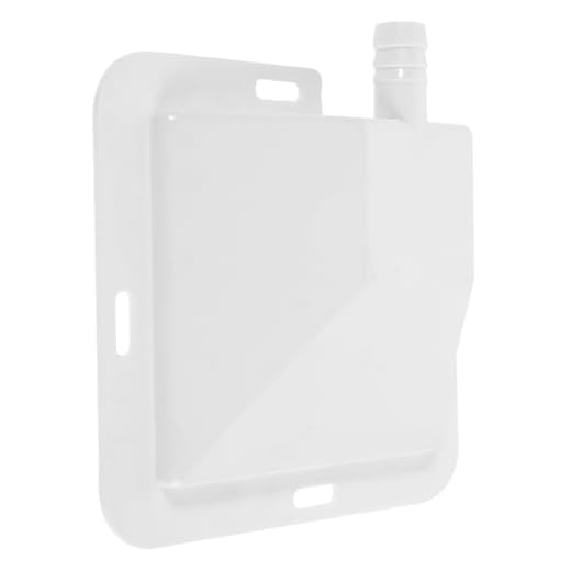 BESTYASH Bandeja Recogedora para Aire Acondicionado Bandeja Antigoteo Portátil de Plástico con Diseño de Embudo Recoge Agua Condensada Derrames y Protege