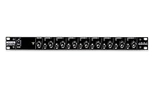 Eight independent input channelsLevel and tone controls on each channelBalanced XLR and 1/4" unbalanced line inputs on each channel48 Volt phantom power on XLR inputs with DIP switch for each channelBalanced TRS 1/4" main output jack with master leve...