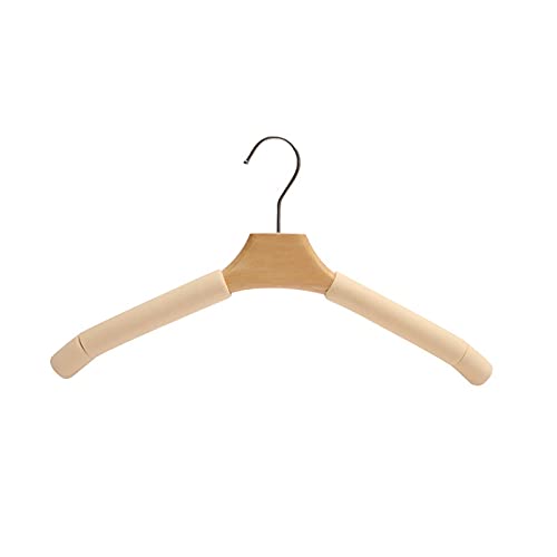 Perchas Ropa Madera Blanca Marca Generic