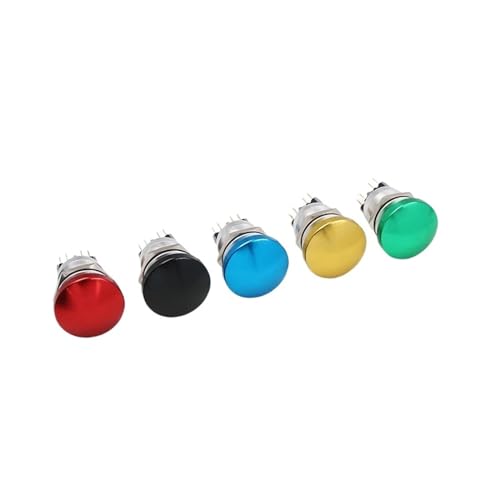 Bouton de commutation en métal pour panneau d'atelier et contrôle de machines de découpe - 4