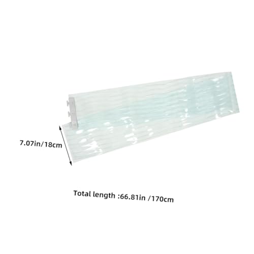 Rideau à lanières PVC isolant thermique et coupe-vent - 3