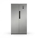 Geladeira Refrigerador HQ Frost Free Side By Side 460 Litros Inox HQ-460SBSFF (110, Volts)
