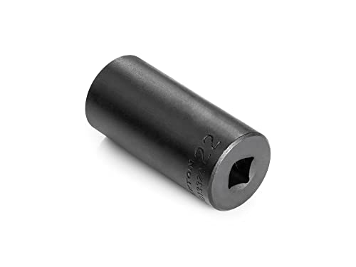 Image of TEKTON 3 /8 Inch Drive x 22 mm Deep 12-Point Impact Socket | SID13322