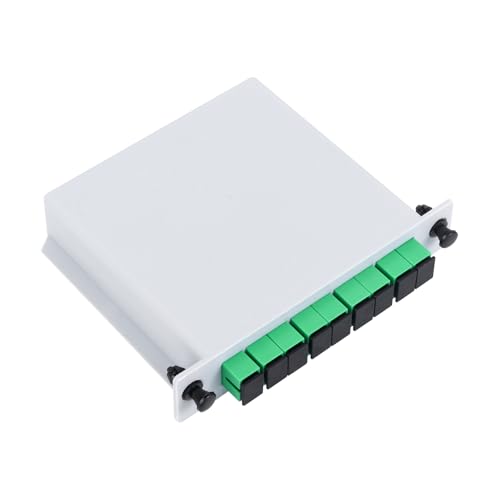 Divisor de fibra óptica 1x8 PLC SC/APC ideal para cableado doméstico FTTH