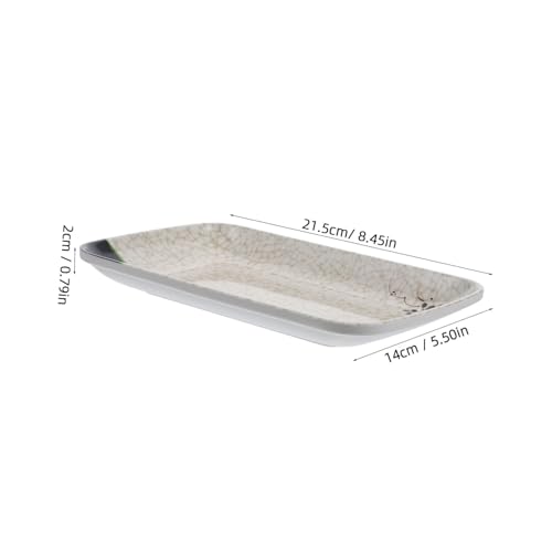 2 Platos Rectangulares Japoneses para Sushi Melamina miniatura 2