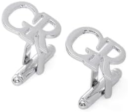 Gemelos dobles personalizados de plata de ley 925 con letra inicial personalizada para hombres y niños 14 quilates, blanco, amarillo, oro rosa,