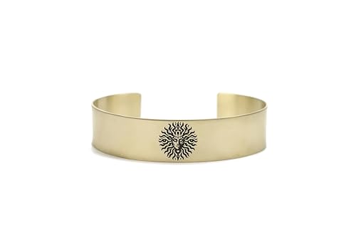 Bracelet Manchette Méduse en Or 14k pour sublimer vos tenues du quotidien
