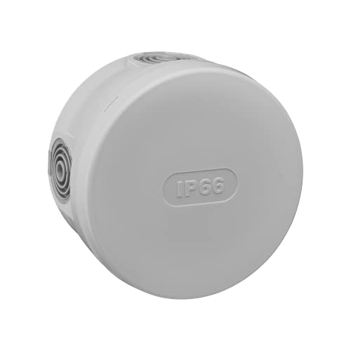 Caja de derivacion estanca IP66 Ø85 / P50 Gris