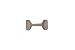 Enrych Dog Training Dumbbell, 5.3-Inch, White