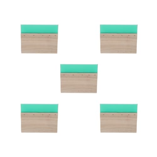 Raclette pour sérigraphie 15cm grattoir encre tableau gratter vert 5x