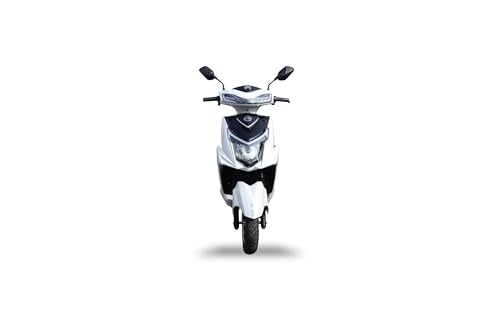Image of MIOOX Electric Scooter Adult, Electric Scooty with 48V 30AH Lithium Battery,60-80Km Range,40Km /H Speed, Front & Rear Drum Brakes, LED Or LCD Headlight,Non-RTO,2-Year Battery Warranty,for Adult-MES-02