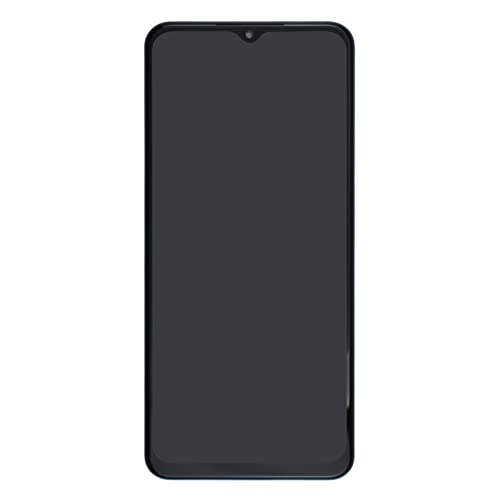 Complete Screen LCD Digitizer Touch Assembly Replacement for Samsung Galaxy A13 SM-A135F with Tool Kit and Screen Frame Installed Black 6.6