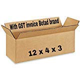 BOTAD� 3 Ply Corrugated golden Box/Shipping Boxes/Packaging Boxes 12 inch x 4 inch x 3 inch (150) (B07WN686DK) Amazon Price History, Amazon Price Tracker