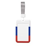 Schutzhülle mit russischer Flagge, Industriemarke, transparent, wasserdicht, transparent, für Verkaufs-Supermärkte und Büros