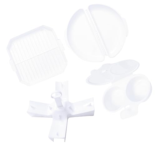 Alipis Caja Para Freír Rejilla Para Papas Parrilla Para Tocino Completo Para Repostería Fácil De Limpiar y Guardar