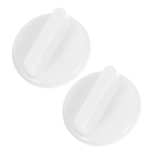 BESTYASH 2 Piezas Botón de Ajuste de Temperatura para Refrigerador y Congelador Reemplazo de Perilla de Control Térmico para Uso