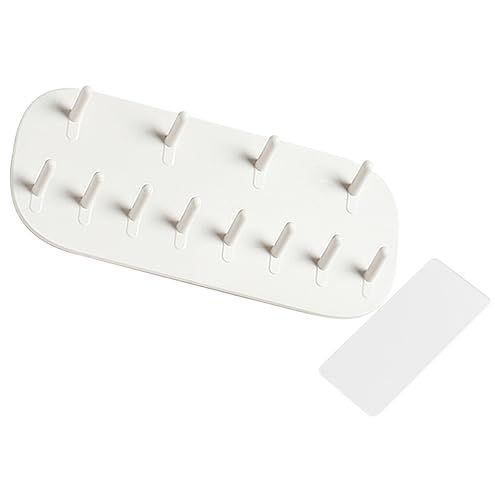 Balacoo 2Piezas Soporte De Joyería De Organizador De Aretes y Collares De Plástico Exhibidor Duradero y Portátil Para Mantener Joyas Organizadas y Color