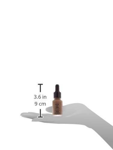 NYX PROFESSIONAL MAKEUP Total Control Drop Foundation - Chestnut, Medium-Deep With Cool Undertones
