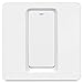 Price comparison product image LNL WiFi Smart Light Switch, Alexa Smart Light Switch with Remote Control and Timer, Compatible with Alexa, Google Assistant and IFTTT, Easy Installation, Neutral Wire Required (1 Way 1 Gang)