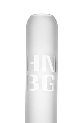 Heisenberg Glasbong Big Fat Joe HNBG Sandblasted Rauchgerät mit 29.2er Schliff, Diffuser-Chillum und Trichter-Glaskopf – Bild 4