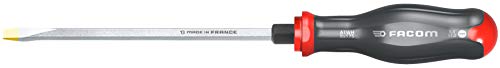 Facom ATXH.ATWH8X175 - Tournevis ProTwist Pour Vis à Fente - Lames Hexagonales - 8x175mm, Noir