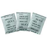 Active Elements - Pack of 20 Pouch of 25 Gram Pure Silica Gel Beads Without Cobalt Chloride. Provides Superior Absorption - Remains Dry at Maximum Saturation. Packet is Reusable