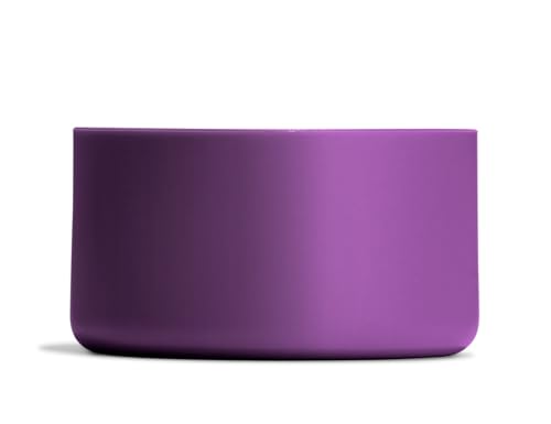 Image of Hydro Flask Bottle Boot - Bottom Protector Sleeve - Silicone Water Bottle Accessory Medium Beachplum Purple