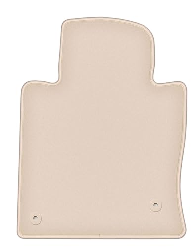 Tapis conducteur en velours beige pour Hyundai Sonata VII 2014-2019 Fortuna