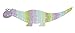 Produktbild Orange Tree Toys Dinosaur OTT04434 ABC Puzzle Dinosaurier, Bunt
