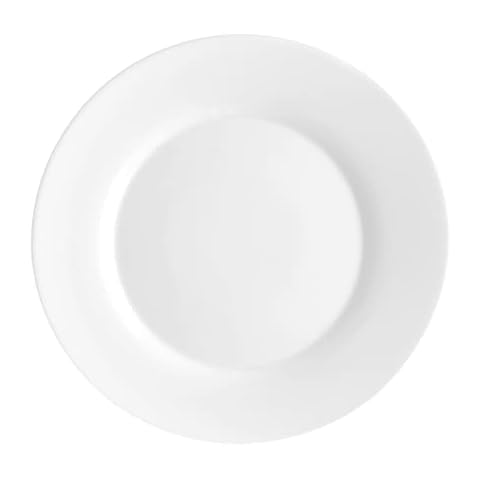 Bormioli Rocco Toledo Opal Glass Dessert Plates Cover