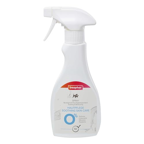 BEAPHAR - Hautpflege-Spray Für Hunde Und Katzen - Gegen Zecken Und Flöhe - Mit Aloe Vera Und Nachtkerzenöl - 250 ml
