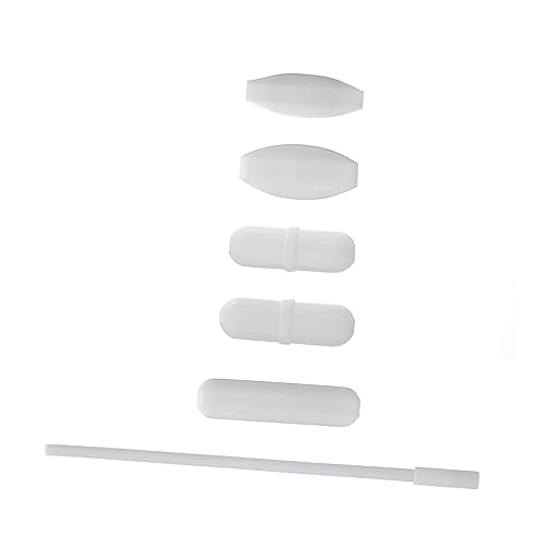 Kit de barre d'agitation magnétique blanc Homoyoyo en Téflon PTFE pour laboratoires