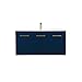 Elegant Decor 40 inch Single Bathroom Vanity in Blue