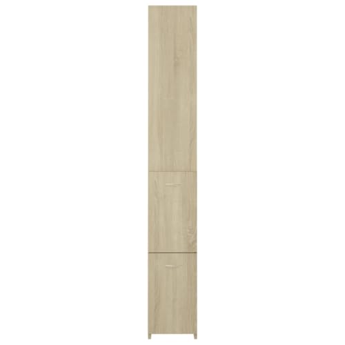 Muebles de baño de roble Sonoma con acabado de madera elegante 5