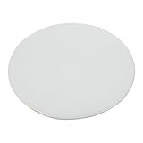 MUELODSIC DIY Ceramic Plate 7.87 Inch Round Unfinished Painting Porcelain Board for Kids Art Class Creative Hand-Painted Crafts and DIY Drawing
