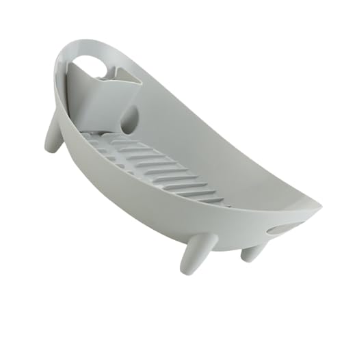 BRIGHTFUFU Space-saving Dish Rack Bowl Storage Box Utensil Holder Organizer Pp Material Kitchen Drying Rack for Home
