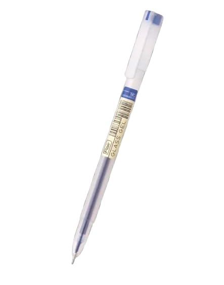 Image of FLAIR Glass Gel Muticolor Pen Set of 10| Waterproof & Low Viscosity Gel Ink For Smooth Flow System| Smudge-Free Writing| 0.6mm Tip| Sleek Body & Minimalist Design| Pack of 1