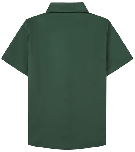 Image of SANGTREE Summer Button Down Shirts Cottn Tops for Men Women Boy Girl