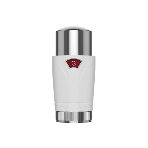 TC TRV Thermostatic Radiator Valve Sensor Head- fits Drayton TRV4 Body Chrome/White-Head only