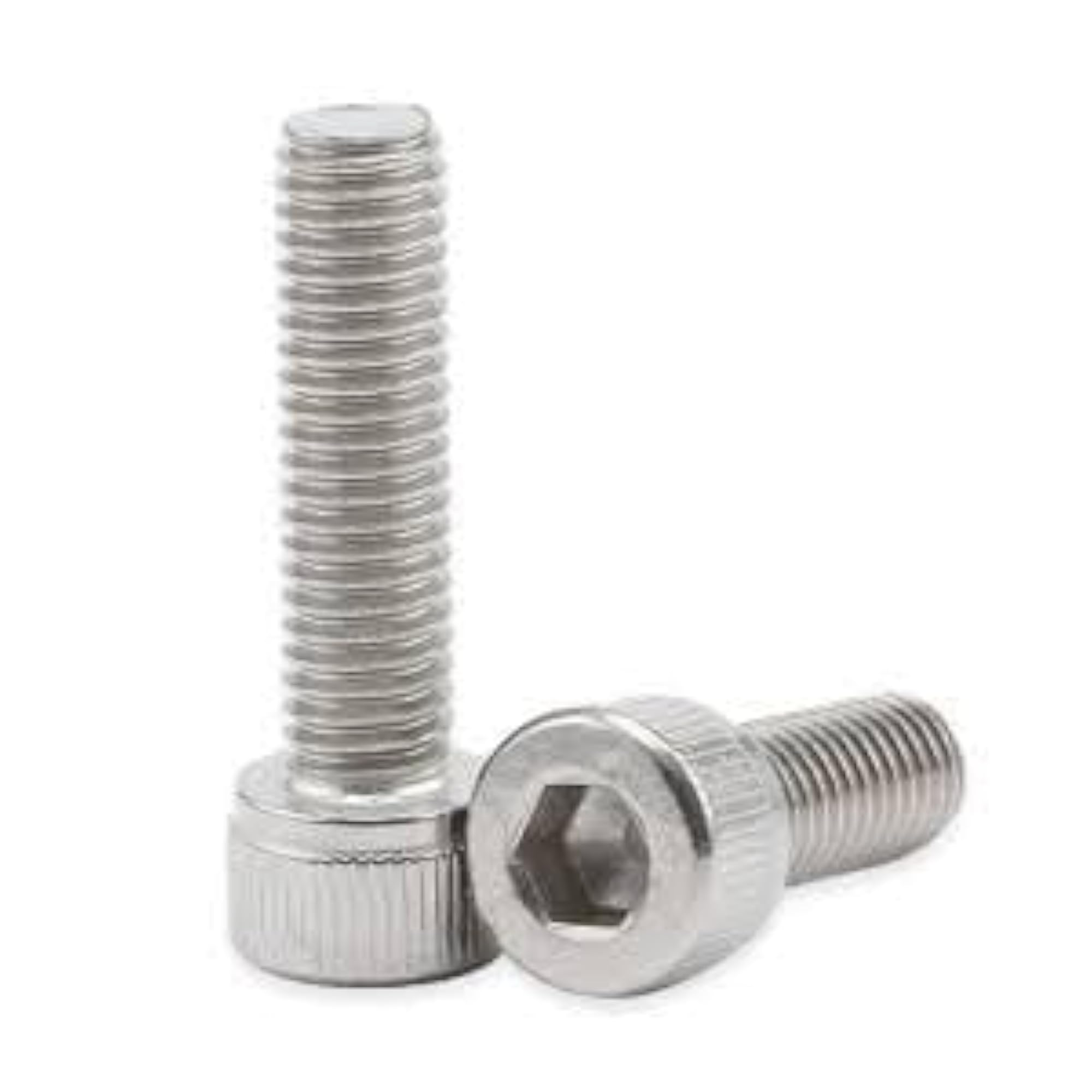 Pack of 10 Socket Head Cap Screws, 304 Stainless Steel
