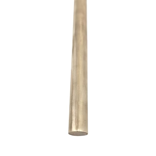 JNMING Brass Round Rods - Solid Brass Bar 80x500mm 90x100mm 90x250mm 90x500mm 100x100mm 100x250mm 100x500mm for Crafting and DIY