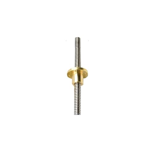 Metal Ball Screw nut Two Pieces of T10 Screw Stainless Steel Screw Stepper Motor Screw Lead 10mm(700mm)
